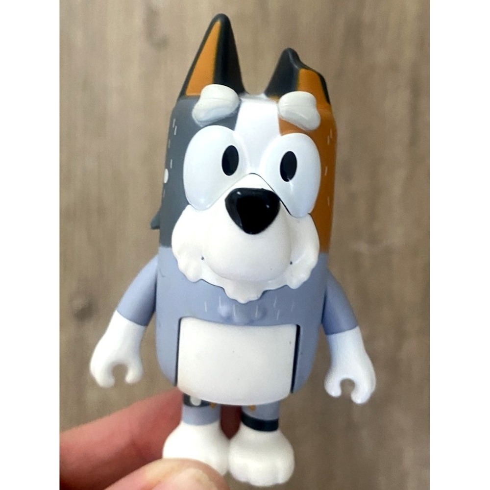 Bluey HTF Grandpa Bob Bobba Grandfather Figure Father Bandit Rad Stripe RARE Toy